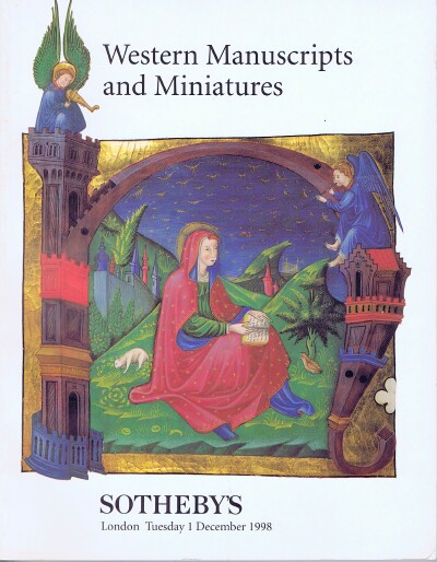 Image for Western Manuscripts and Miniatures (December 1, 1998)