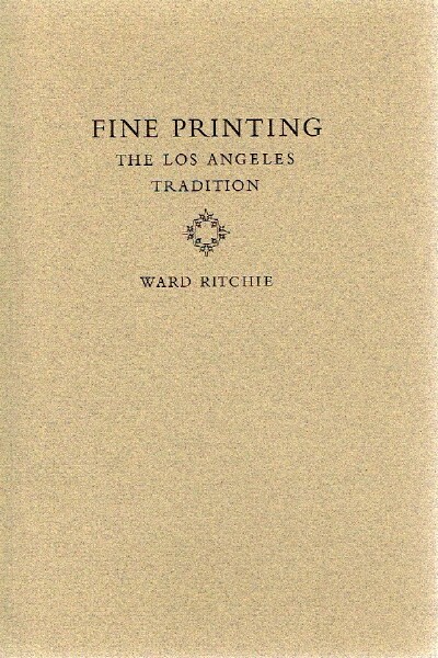 Image for Fine Printing: The Los Angeles Tradition