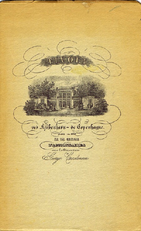 Image for Tivoli and Georg Carstensen