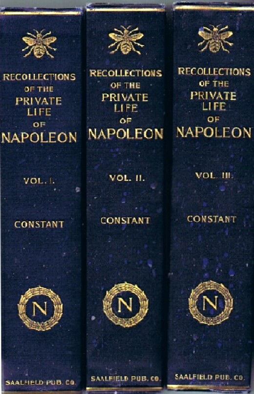 Image for Recollections of the Private Life of Napoleon (Three Volumes, Complete)