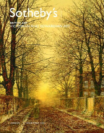 Image for BRITISH ART: VICTORIAN AND EDWARDIAN ART (December 11, 2007)