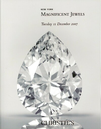 Image for Magnificent Jewels (New York, December 11, 2007)