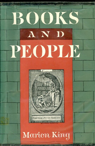 Image for BOOKS AND PEOPLE: FIVE DECADES OF NEW YORK'S OLDEST LIBRARY