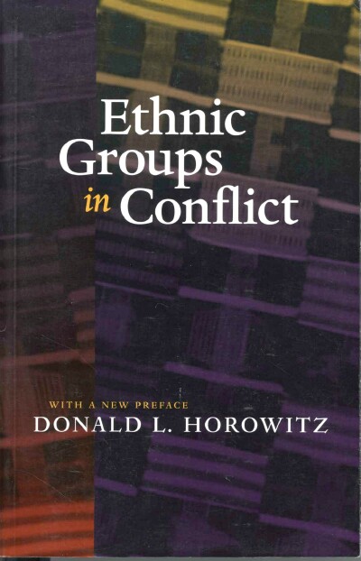 Image for Ethnic Groups in Conflict