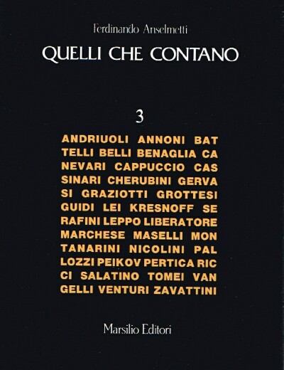 Image for Quelli Che Contano