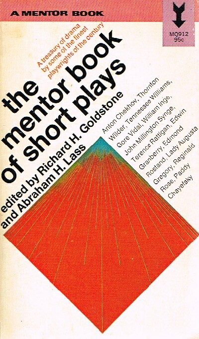 Image for The Mentor Book of Short Plays A treasury of drama by some of the finest playwrights of the century