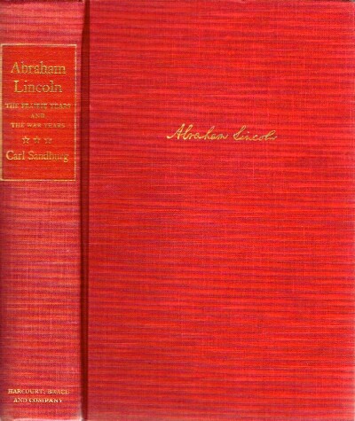 Image for ABRAHAM LINCOLN; The Prairie Years and the War Years One-Volume Edition