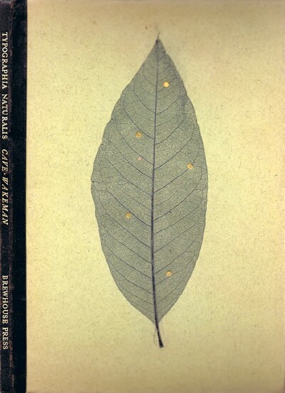 Image for Typographia Naturalis: A History of Nature Printing