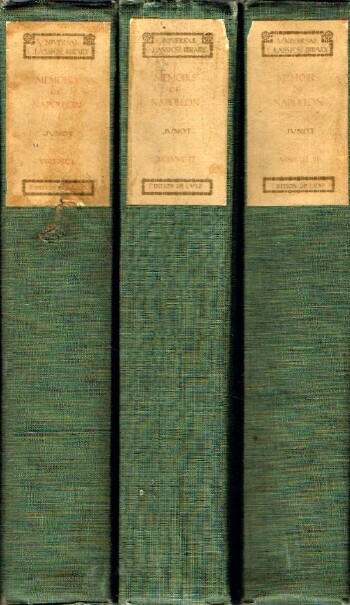 Image for MEMOIRS OF THE EMPEROR NAPOLEON: From Ajaccio to Waterloo, As Soldier, Emperor, Husband: in Three Volumes (Three Volumes, Complete)
