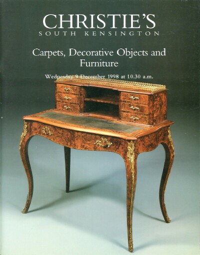 Image for Carpets, Decorative Objects and Furniture (South Kensington, 9 December 1998)