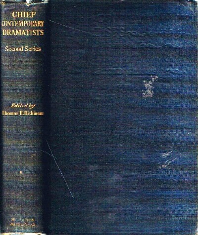 Image for Chief Contemporary Dramatists, Second Series