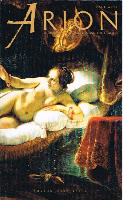 Image for Arion: A Journal of Humanities and the Classics-Third Series, Vol. XIX, No. 2, Fall 2011
