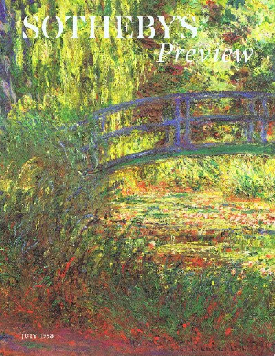 Image for Sotheby's Preview Magazine (July 1998)