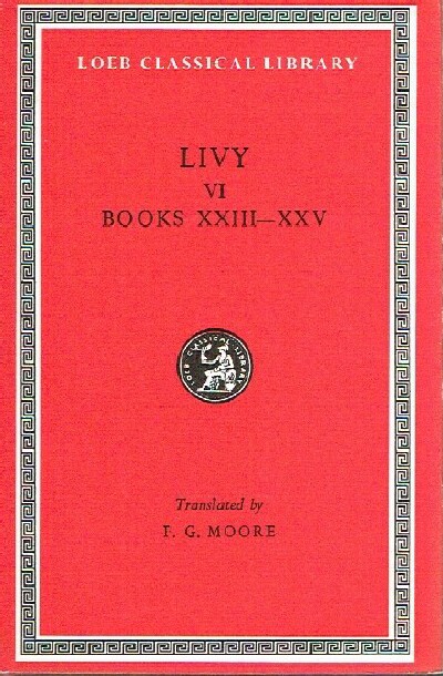 Image for Livy VI: History of Rome: Books XXIII-XXV