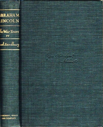 Image for Abraham Lincoln: The War Years (Volume IV only)