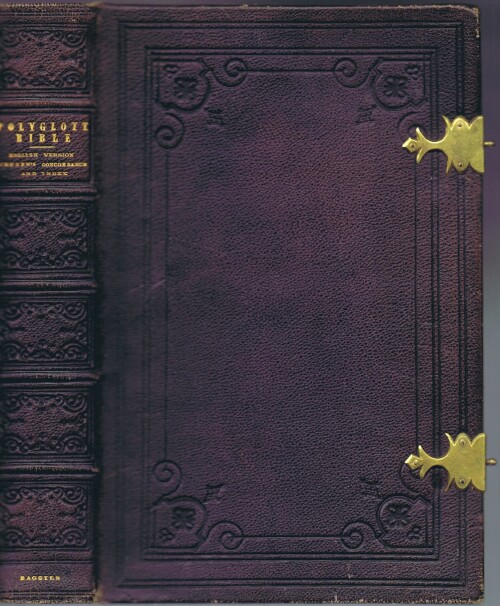 Image for The English Version of the Polyglot Bible; Containing the Old and New Testaments: With a Copious and Original Selection of References to Parallel and Illustrative Passages, Exhibited in a Manner hitherto Unattempted. Facsimile Large Edition.