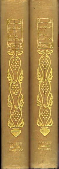 Image for Rubaiyat of Omar Khayyam: English, French, and German translations comparatively arranged in accordance with the text of Edward Fitzgerald's version: with further Selections, Notes, Biographies, Bibliography, and Other Material Collected and Edited by Nathan Haskell Dole (Variorum Edition, Two Volumes, Complete)