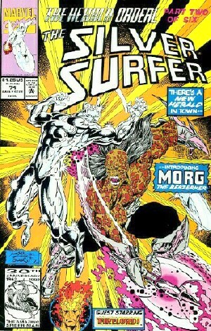 Image for THE SILVER SURFER: VOL 3, # 71: THE HERALD ORDEAL: PART 2 (OF 6): COMBUSTION
