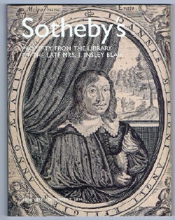 Image for Property from the Library of the late Mrs. J. Insley Blair (New York, December 3, 2004)