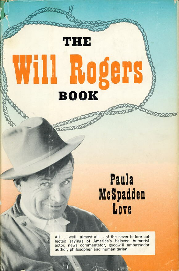 Image for THE WILL ROGERS BOOK