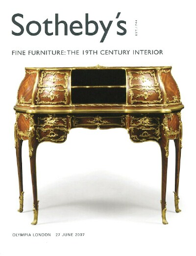 Image for FINE FURNITURE: THE 19TH CENTURY INTERIOR (06/27/07)