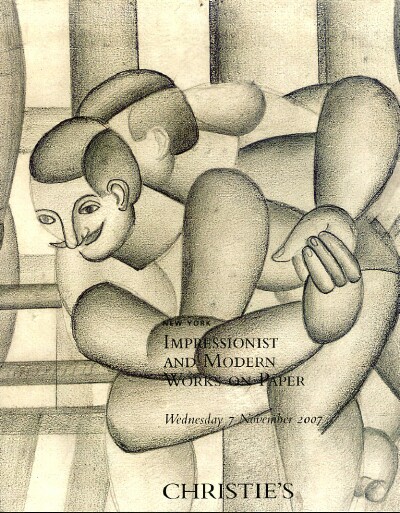 Image for IMPRESSIONIST AND MODERN WORKS ON PAPER (November 7, 2007)