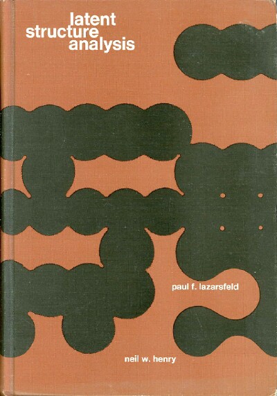 Image for LATENT STRUCTURE ANALYSIS