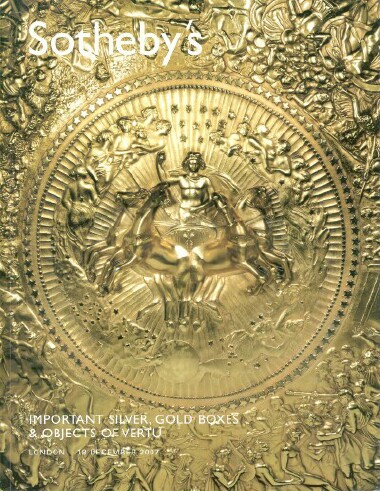 Image for Important Silver, Gold Boxes, and Objects of Vertu (London, December 18, 2007)