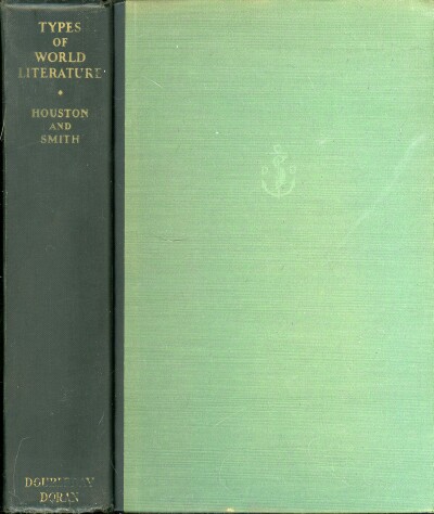 Image for TYPES OF WORLD LITERATURE