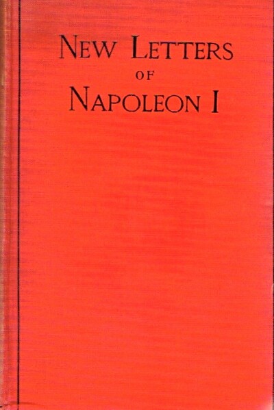 Image for New Letters of Napoleon I