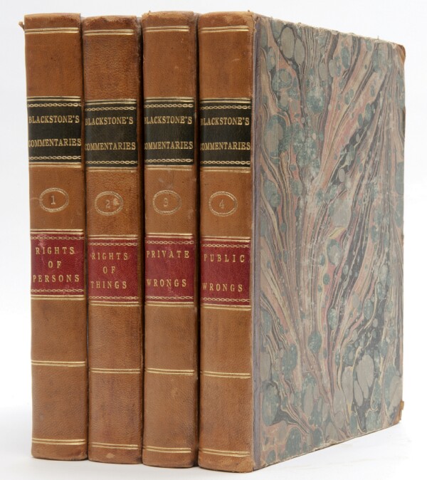 Image for Commentaries on the Laws of England (Four Volumes, Complete)