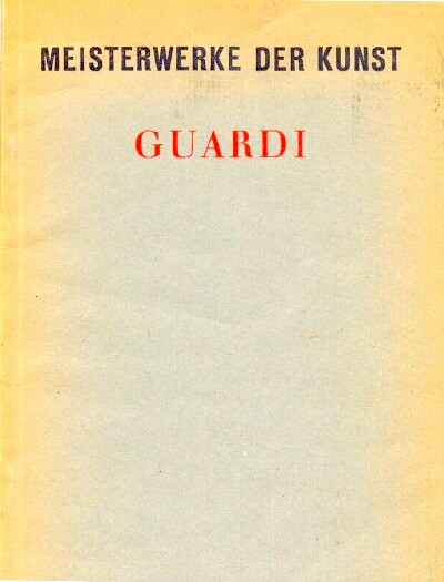 Image for FRANCESCO GUARDI
