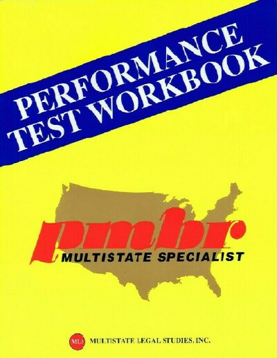 Image for PERFORMANCE TEST WORKBOOK