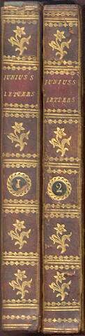 Image for The Letters of Junius (Two Volumes, Complete)