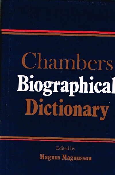 Image for Chamber's Biographical Dictionary