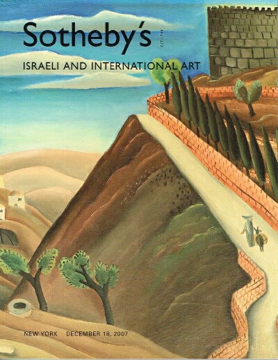 Image for Israeli and International Art (New York, Dec 18, 2007)