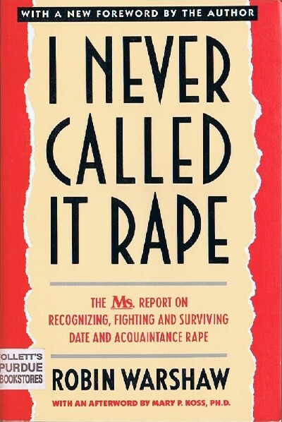 Image for I Never Called It Rape: The Ms. Report on Recognizing, Fighting, and Surviving Date and Aquaintance Rape