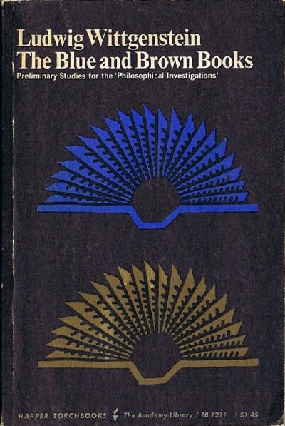 Image for The Blue and Brown Books: Preliminary Studies for the "Philosophical Investigations"
