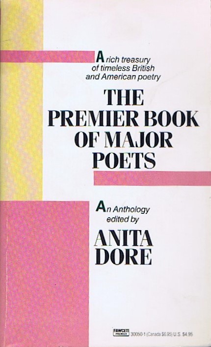 Image for The Premier Book of Major Poets: An Anthology