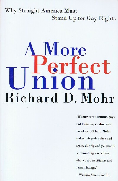 Image for A More Perfect Union: Why Straight America Must Stand Up for Gay Rights