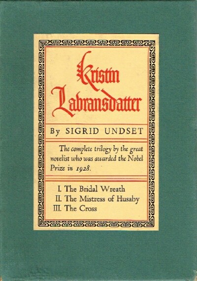 Image for Kristin Labransdatter A Trilogy