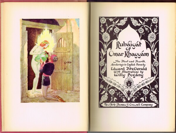 Image for RUBAIYAT OF OMAR KHAYYAM: The First and Fourth Renderings in English Verse by Edward Fitzgerald