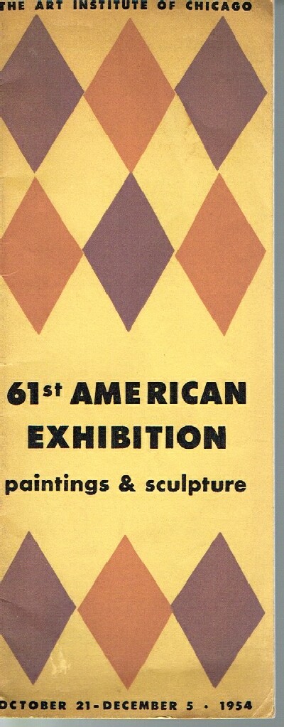 Image for 61st American Exhibition: Paintings and Sculpture- October 21-December 5, 1954