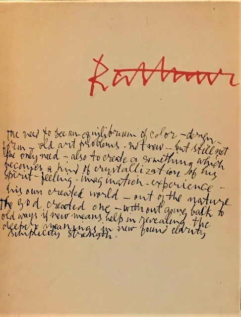 Image for Abraham Rattner: Twenty-Four Plates